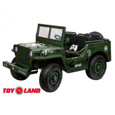 Электромобиль jeep willys yke 4137 Army green