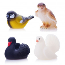 Набор резиновых игрушек Изучаем птиц. Коллекция 2. В4069